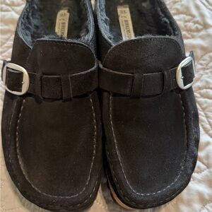 Women’s Size 9/40 Birkenstock Buckley Black Suede Leather